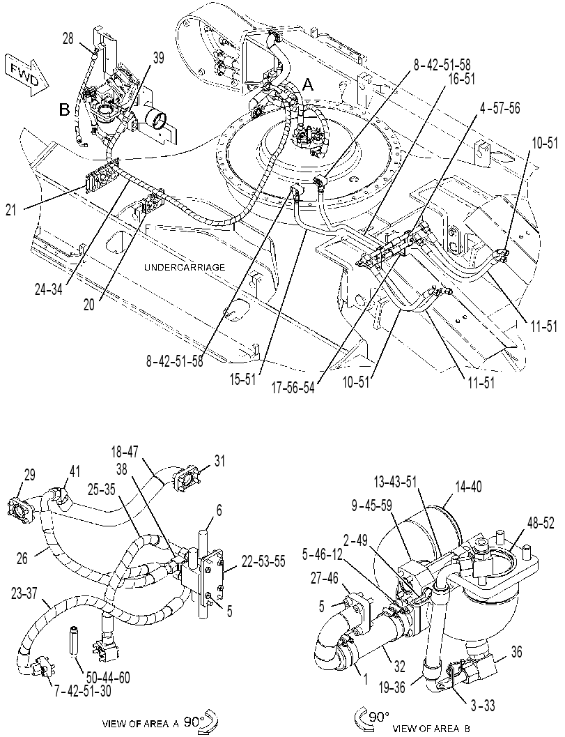 LINES GP-BLADE CYLINDER 3543768 CAT