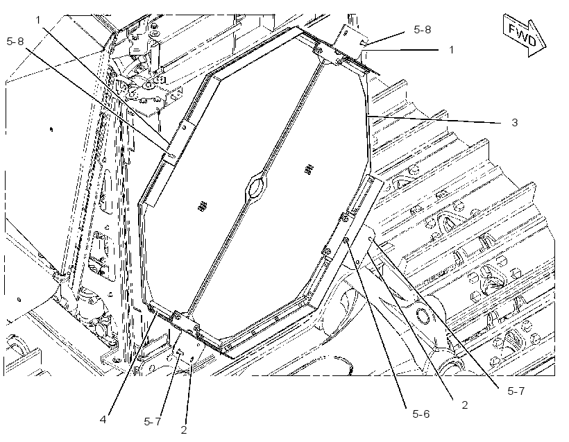 GRID GP-SAND BLAST ERODING 4204935 CAT