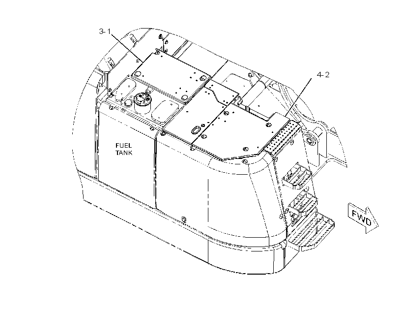 COVER GP-REFUELING 3743851 CAT