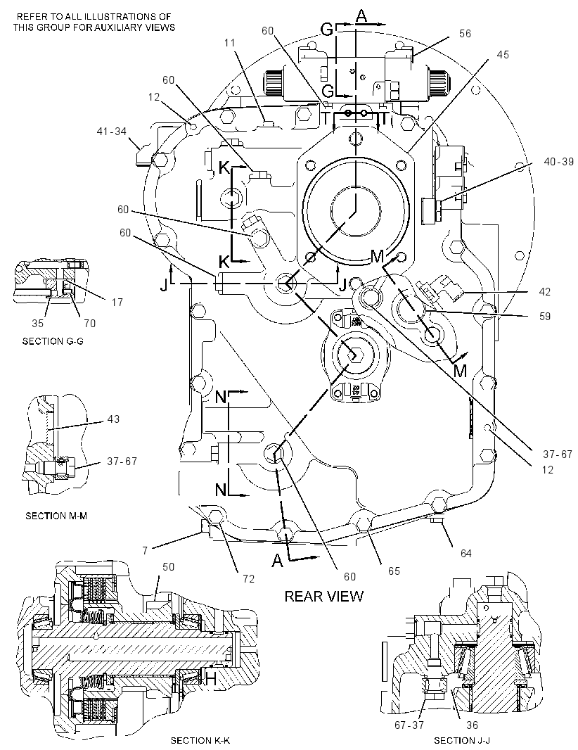 TRANSMISSION GP-POWER SHIFT 3590398 CAT