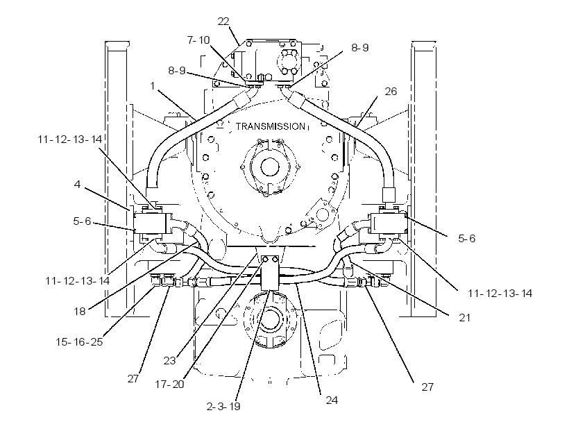 LINES GP-STEERING CYLINDER 3071092 CAT