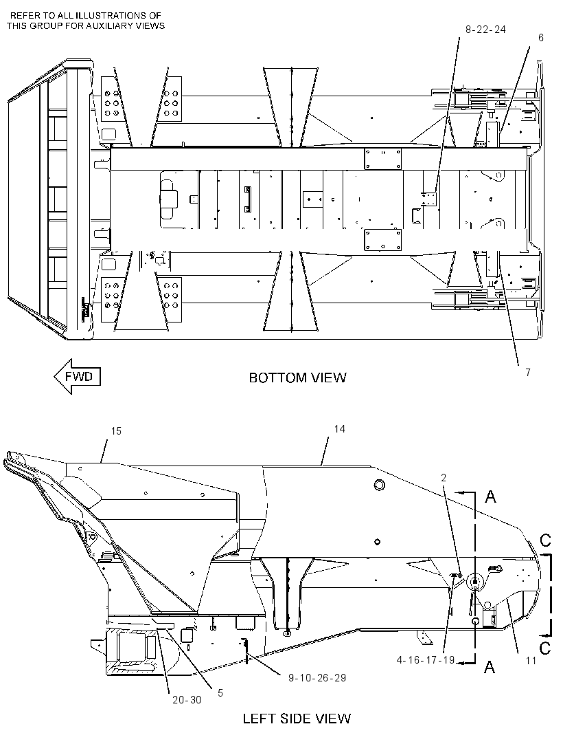 BODY GP-TRUCK 3663791 CAT