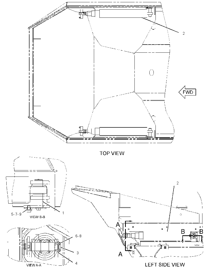 CYLINDER & MTG GP-EJECTOR 2430860 CAT