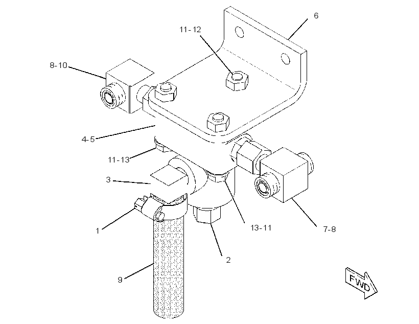 VALVE GP-RADIATOR DRAIN 3087299 CAT