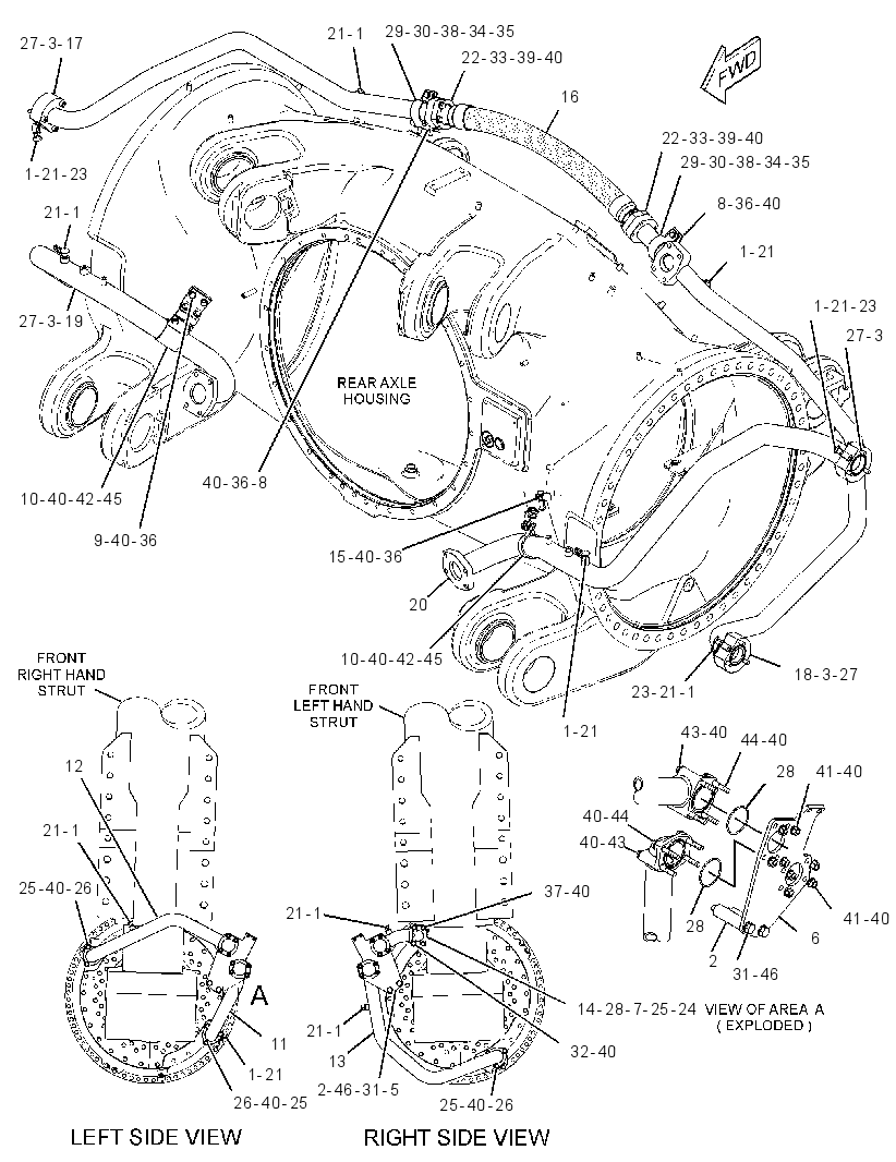 LINES GP-BRAKE COOLING 3794930 CAT