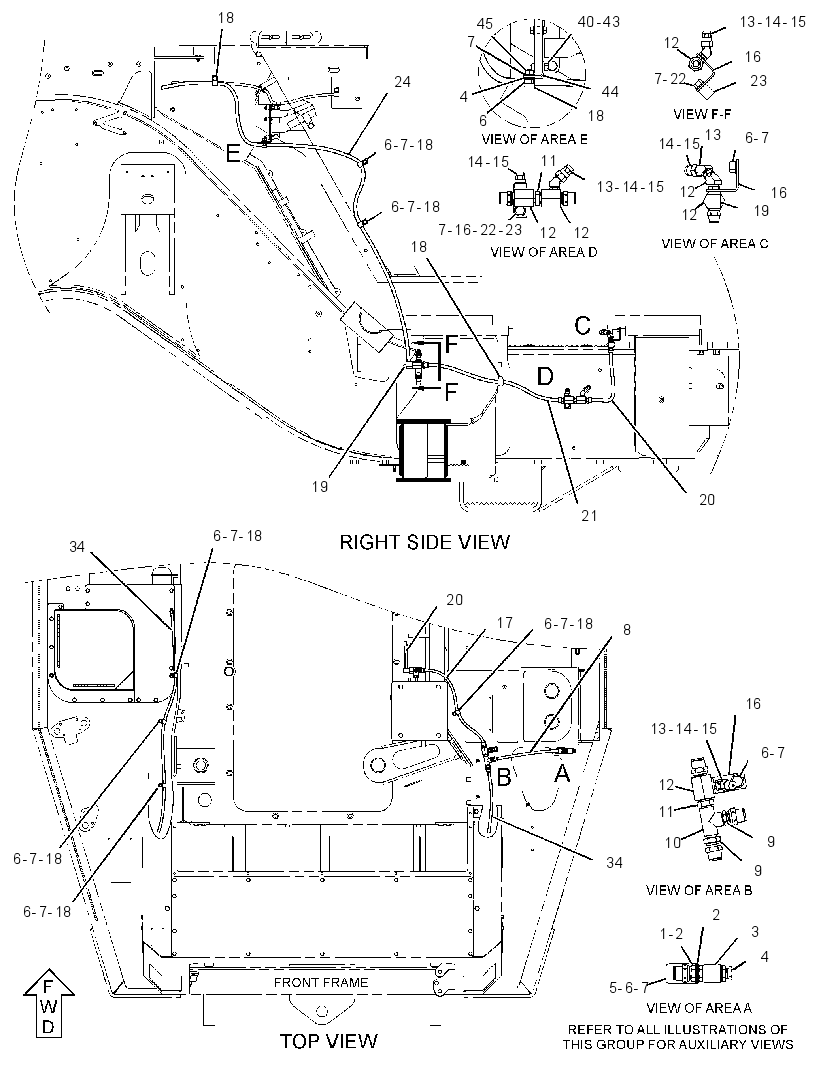 LINES GP-FIRE SUPPRESSION 3462581 CAT