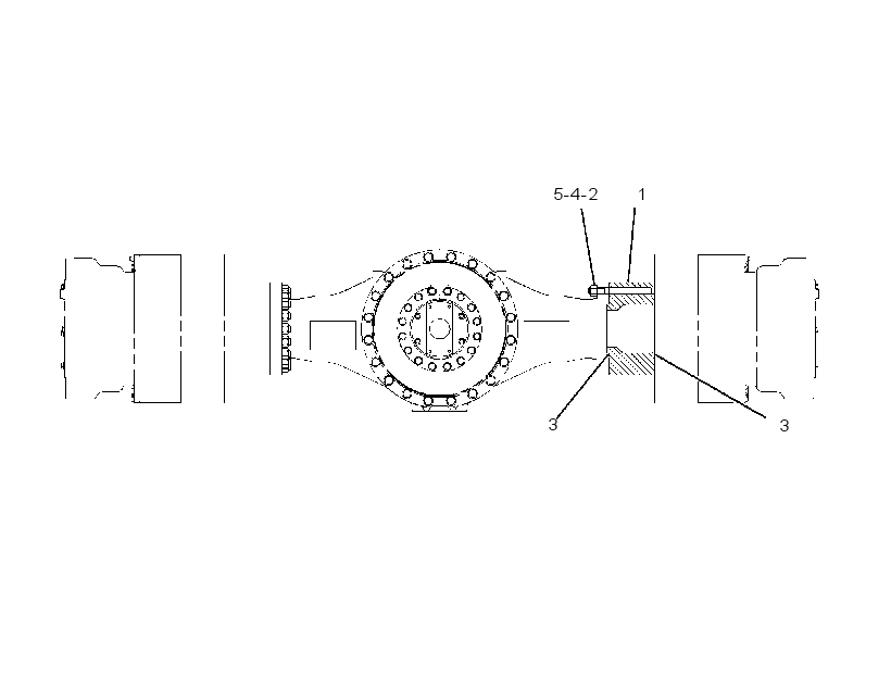 MOUNTING GP-FINAL DRIVE 3799747 CAT