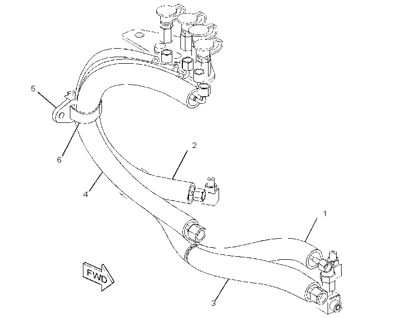 LINES GP-PRESSURE TEST 3288601 CAT