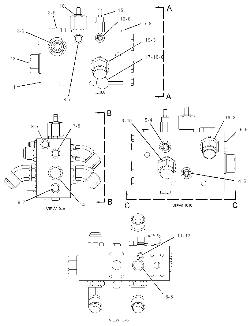 VALVE GP-SEQUENCE 3386550 CAT
