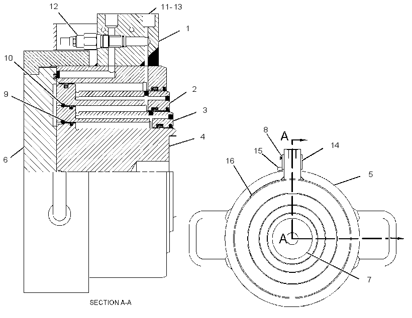 CYLINDER GP-TELESCOPING 2127313 CAT