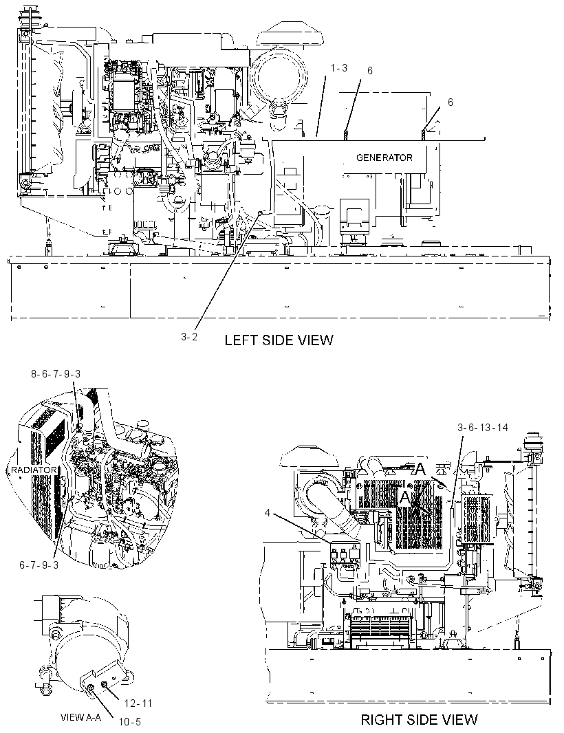 Проводка двигателя 3690356 CAT