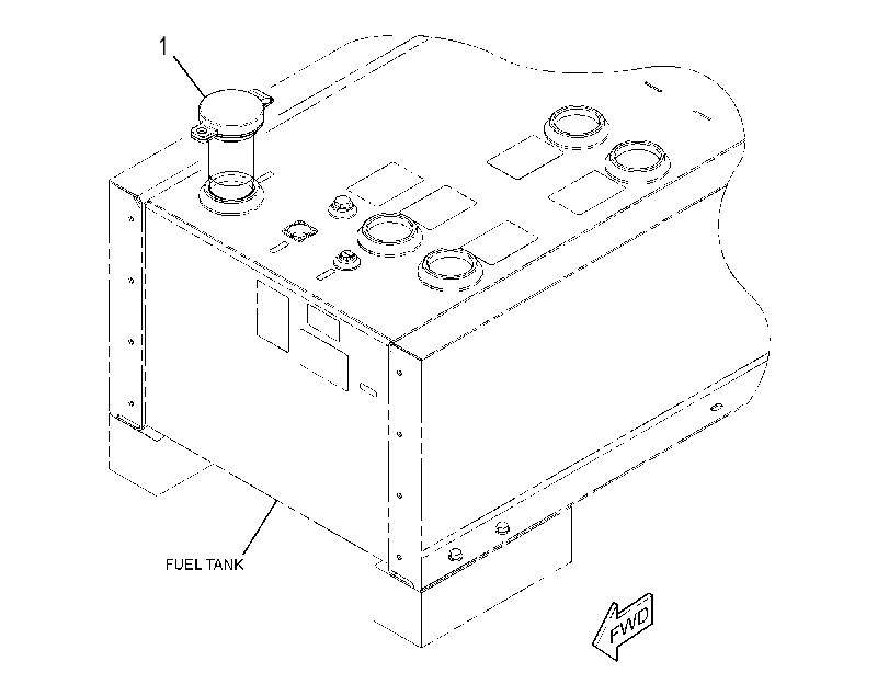 CAP AS-FUEL FILLER 3916382 CAT