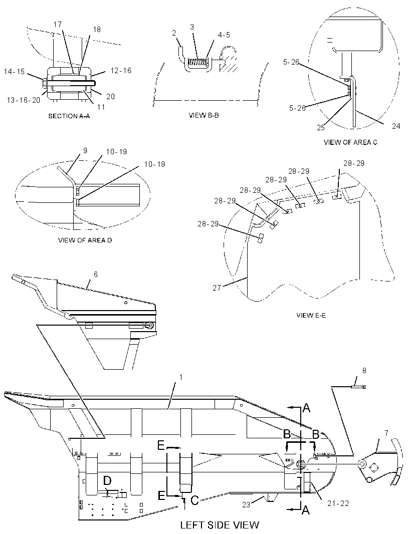 BODY GP-TRUCK 2632227 CAT