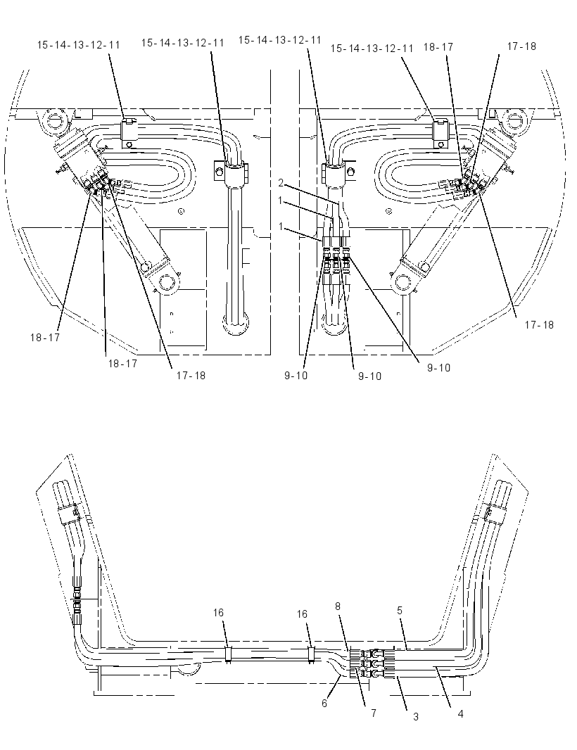 LINES GP-TAILGATE 2430812 CAT