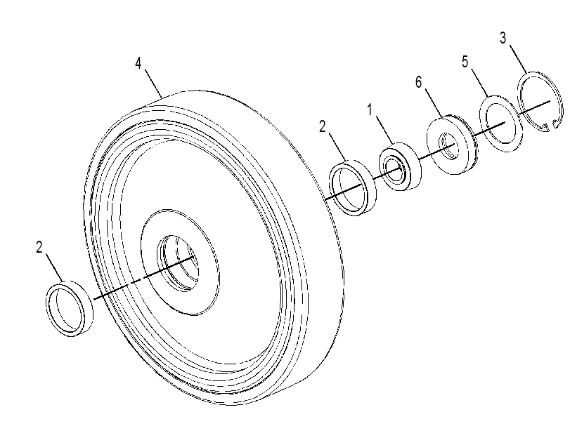 WHEEL GP-IDLER 2238396 CAT