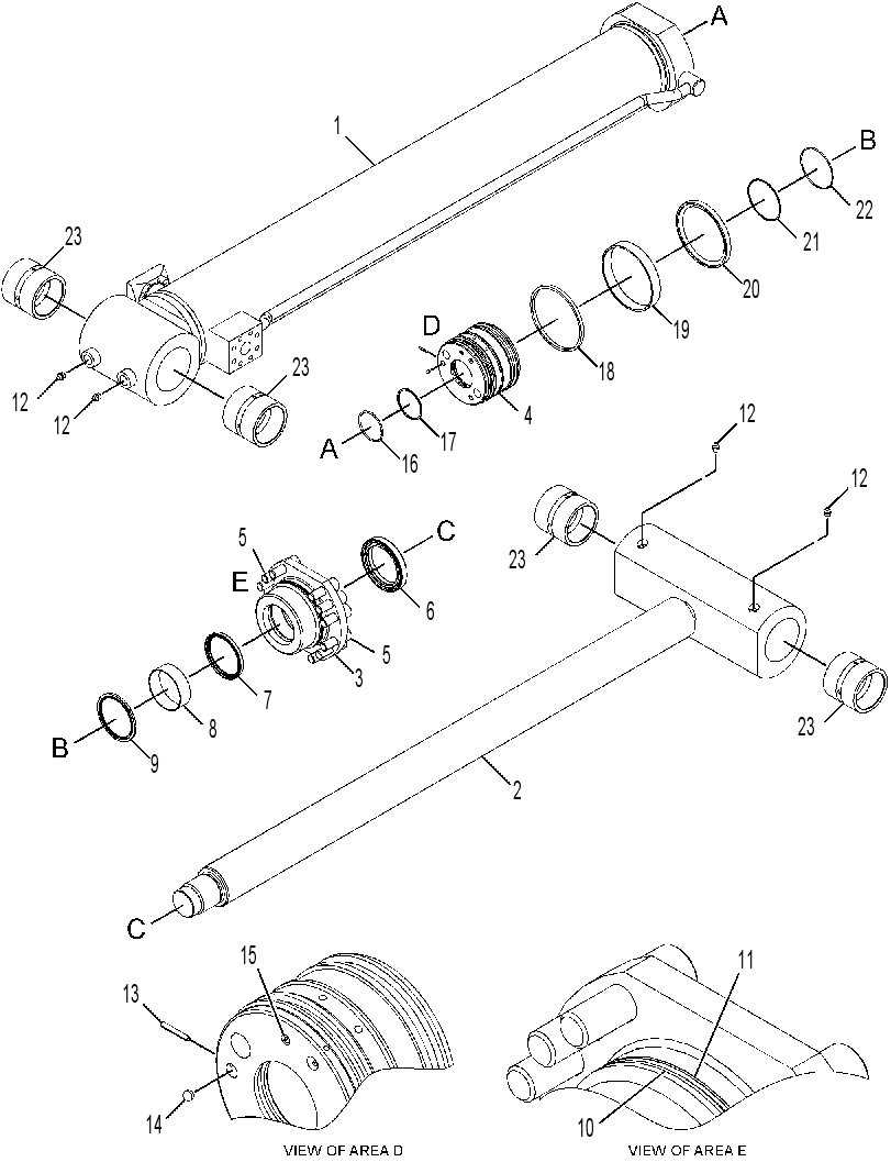 CYLINDER GP-THUMB 4170226 CAT