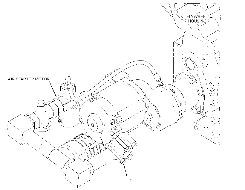 MOUNTING GP-STARTING MOTOR 4253108 CAT