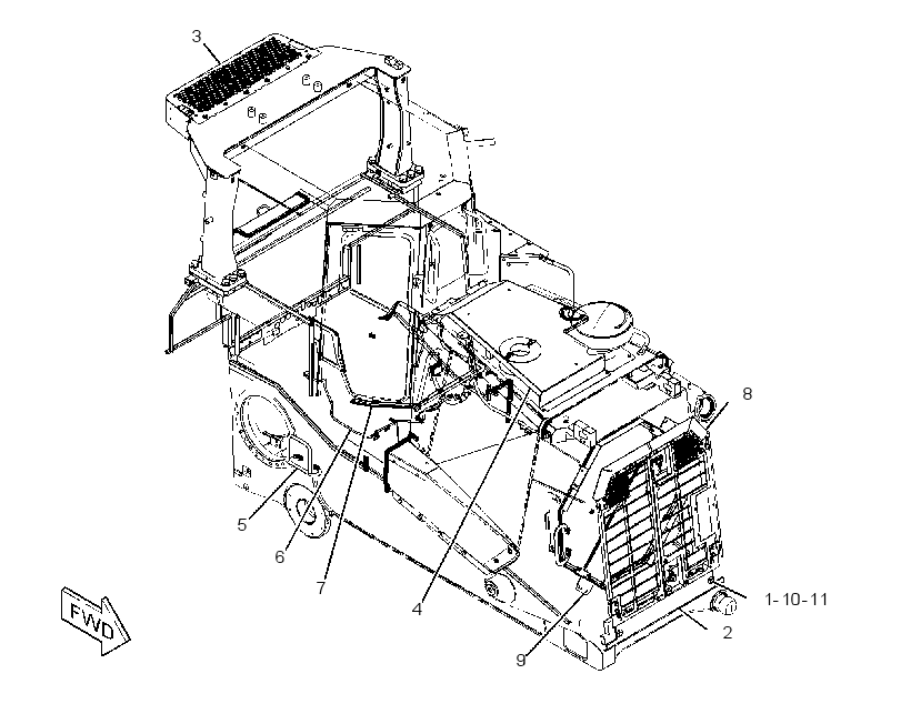 MODIFICATION AR-WOODCHIP 3867004 CAT