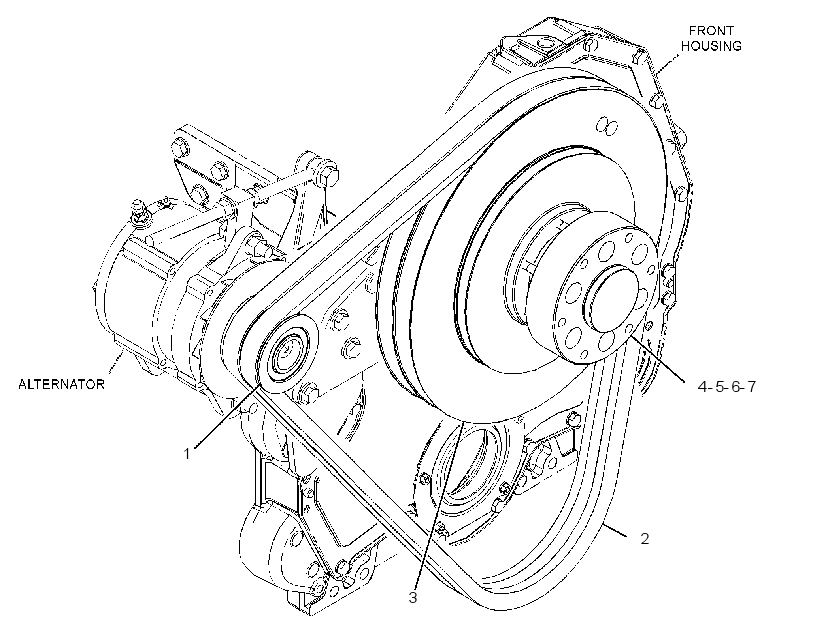 PULLEY GP-FAN & ALT DRIVE 2686661 CAT