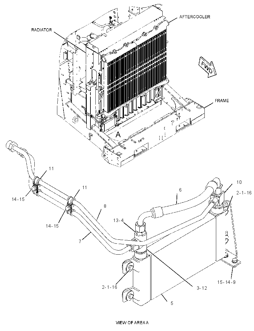 COOLER GP-STEERING OIL 3948482 CAT