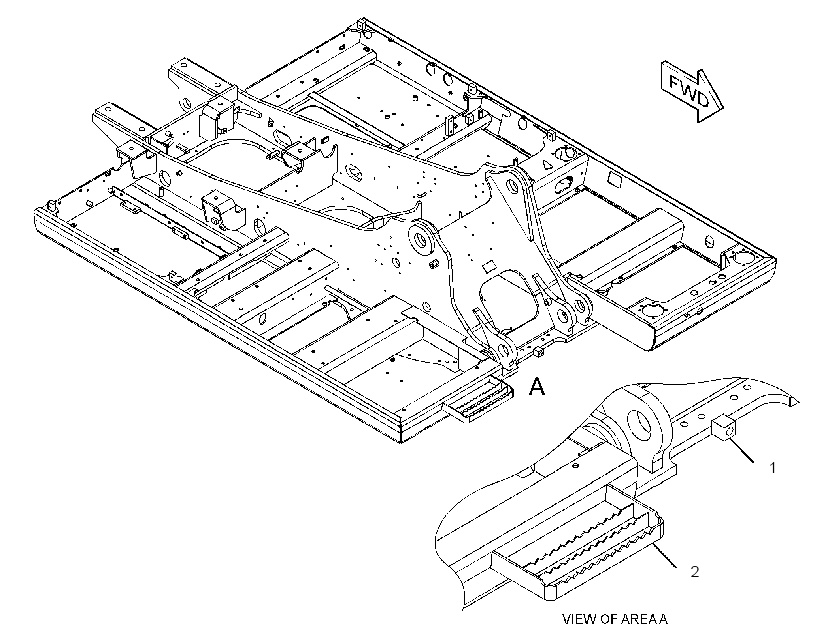 FRAME AS-UPPER 4227722 CAT
