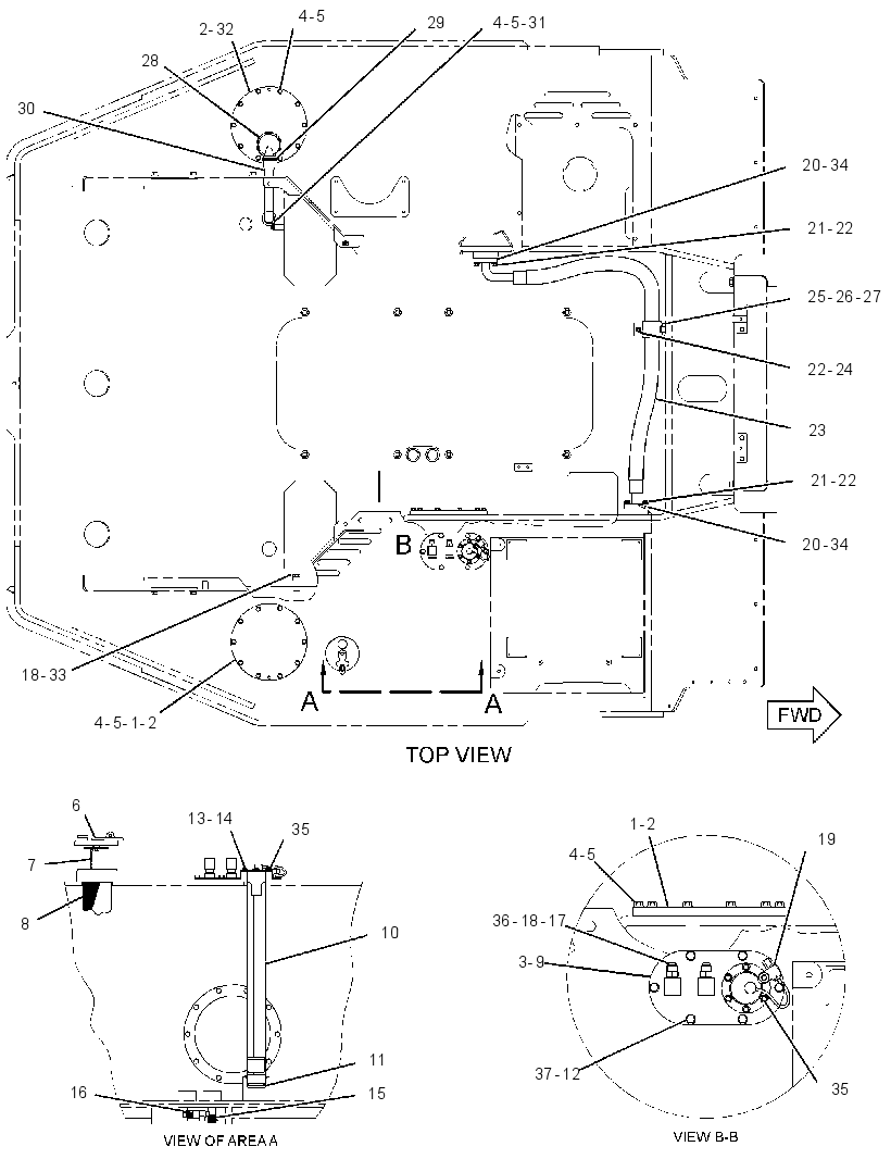 ADAPTER GP-FUEL FILL 3092238 CAT