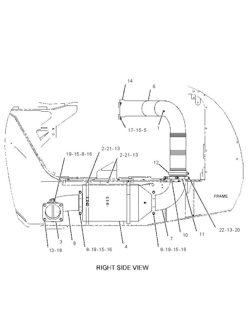 EXHAUST GP-PURIFIER 2182896 CAT