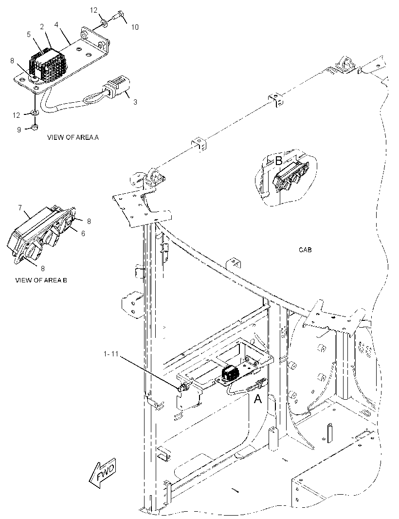 CONTROL GP-AIR & TEMPERATURE 3420186 CAT