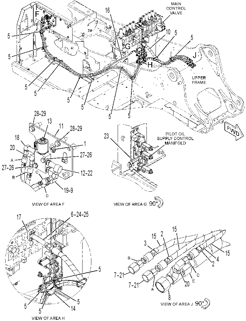 LINES GP-QUICK COUPLER 3766331 CAT