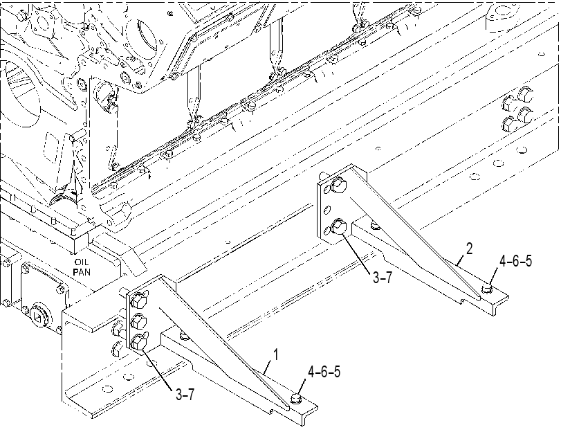 MOUNTING GP-HEAT EXCHANGER 4W2612 CAT