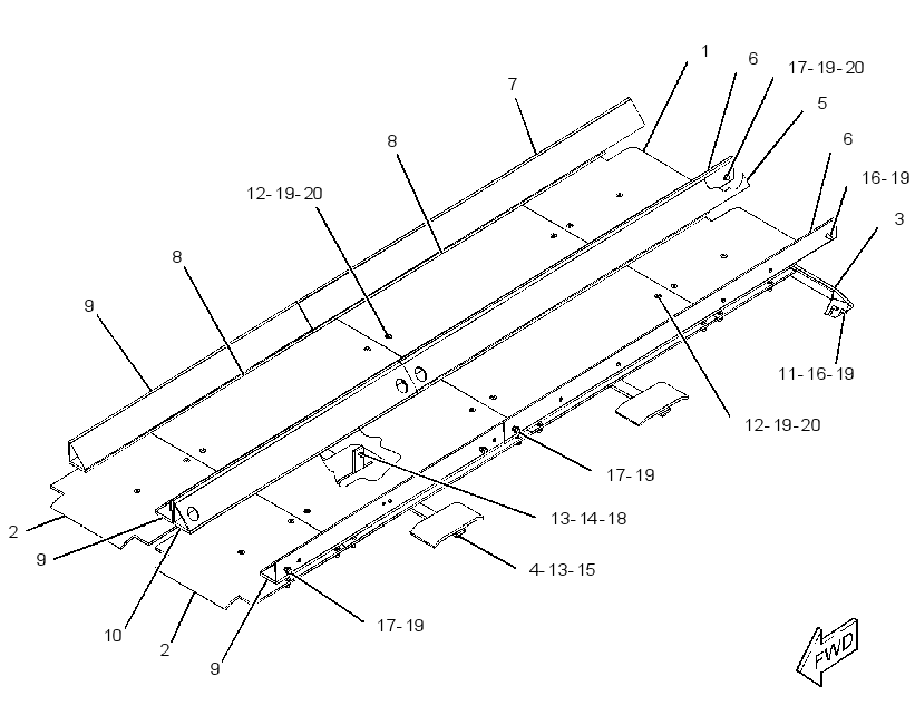GUARD GP-CONVEYOR 3227244 CAT
