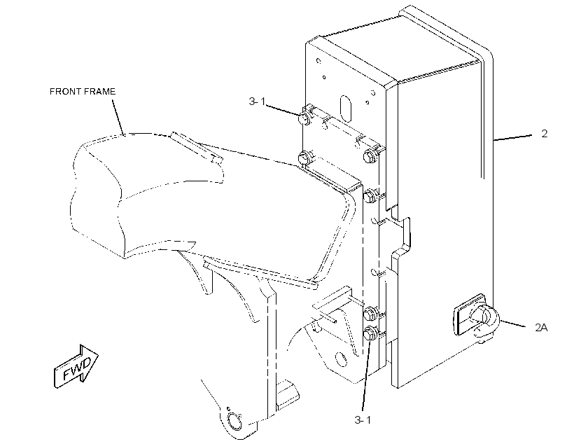 PLATE GP-PUSH 2503071 CAT