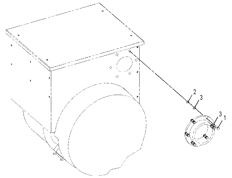 FASTENER GP-ENCLOSURE 3711213 CAT