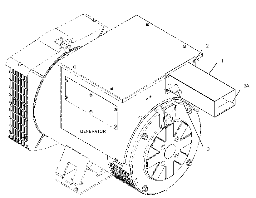DUCT GP-ENCLOSURE 4237683 CAT
