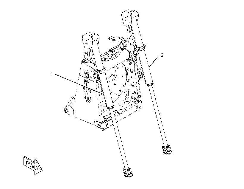 CYLINDER AR-LIFT 3860490 CAT