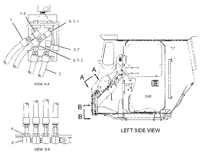 LINES GP-STEERING PILOT 2073860 CAT