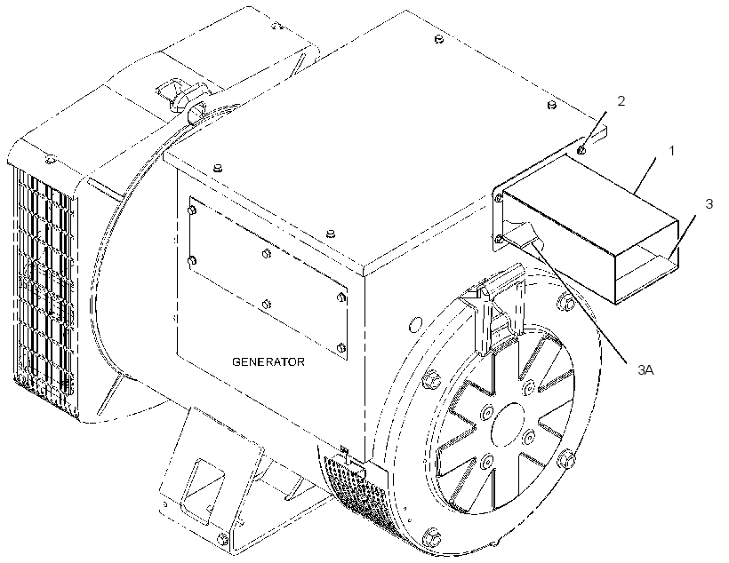 DUCT GP-ENCLOSURE 4238101 CAT