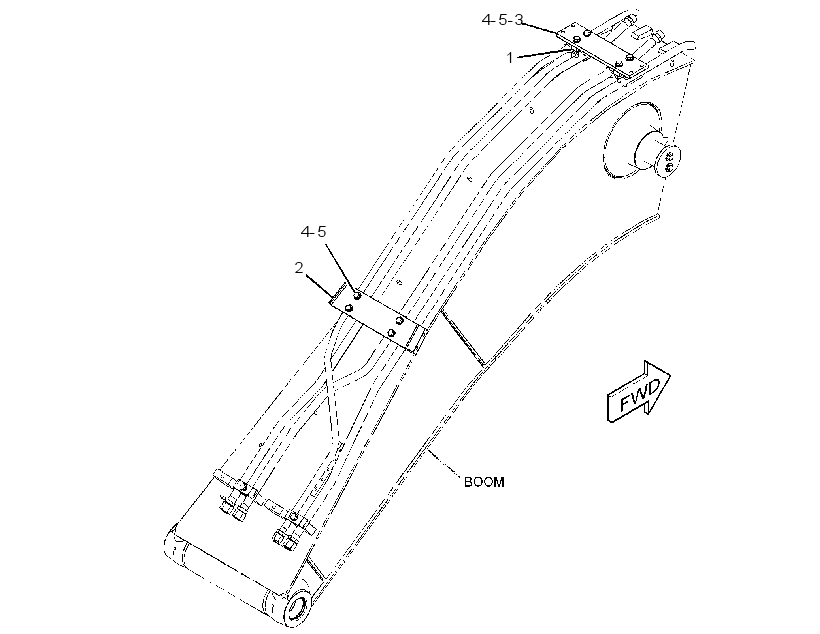 SUPPORT GP-LINES 3904281 CAT