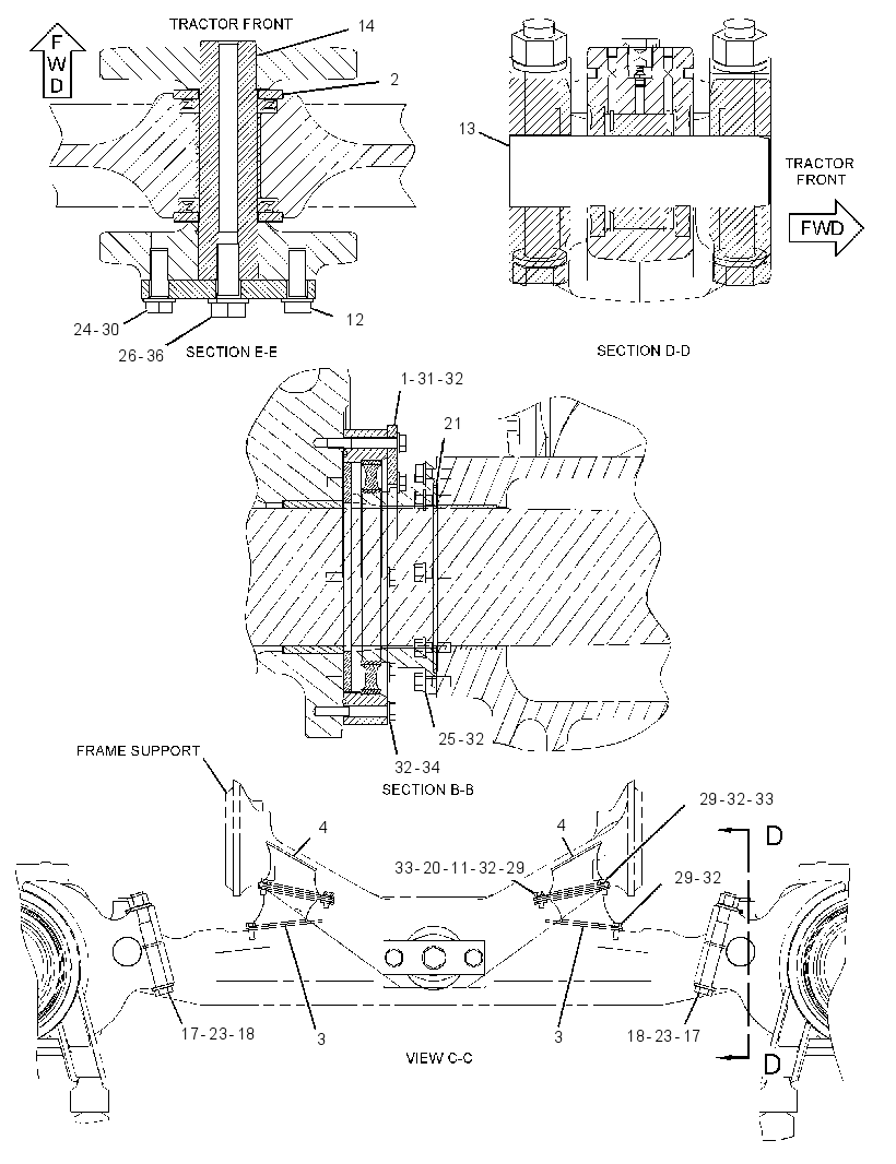 MOUNTING GP-ROLLER FRAME 3807430 CAT