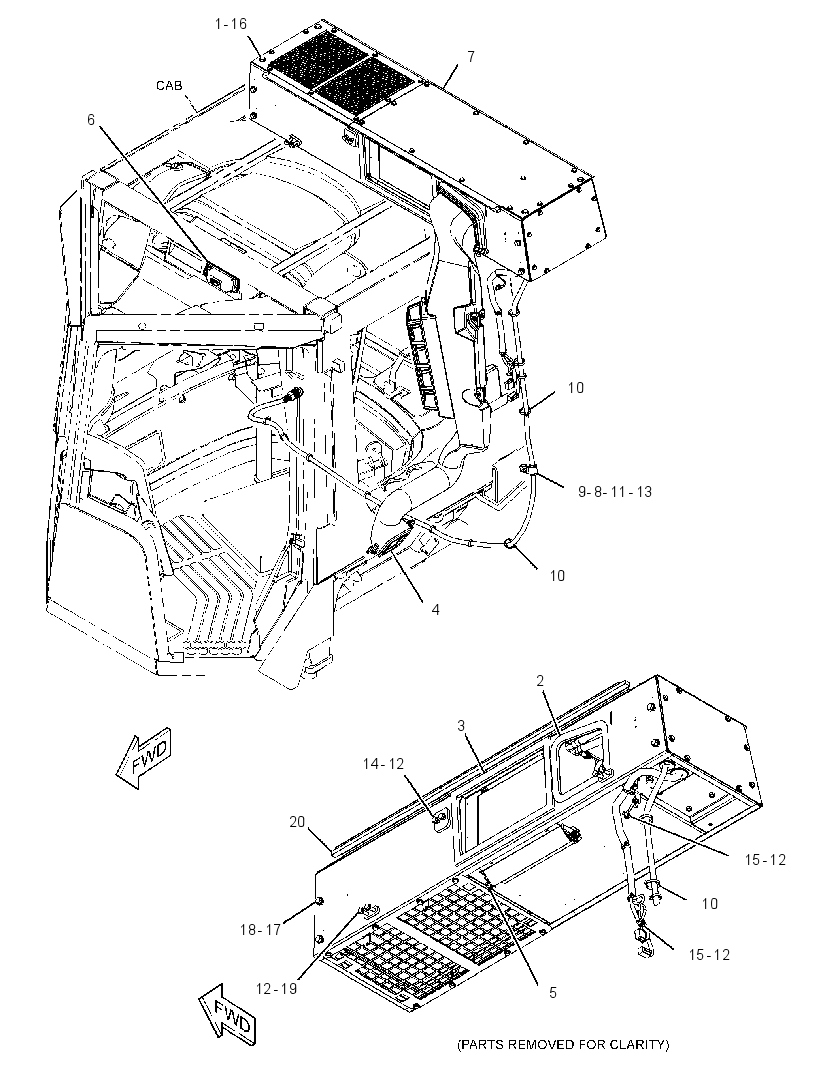 Кондиционер с креплением 3750203 CAT