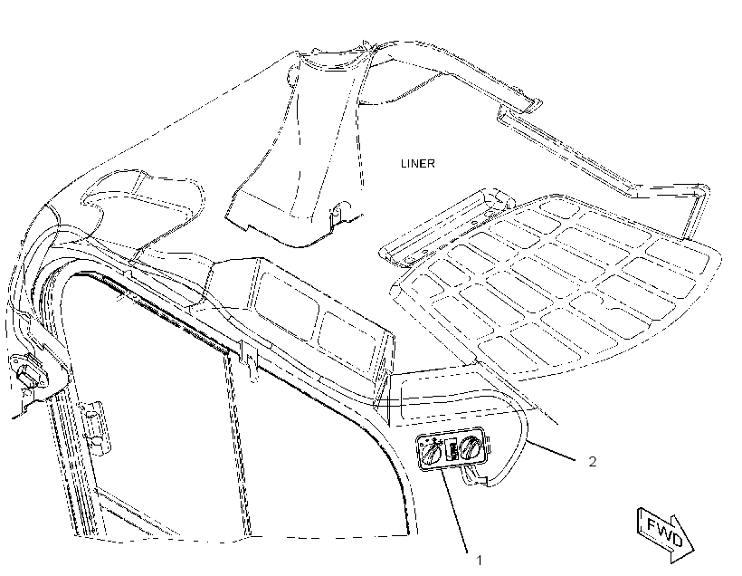CONTROL GP-AIR & TEMPERATURE 3566113 CAT
