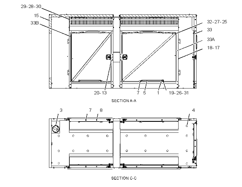 ENCLOSURE GP-GENSET 3943732 CAT