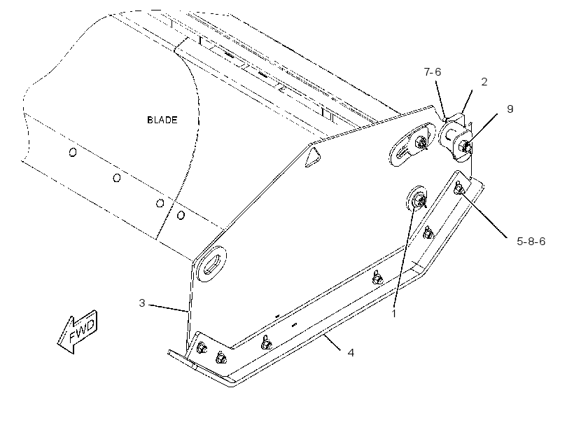 PLATE GP-SIDE 3856371 CAT