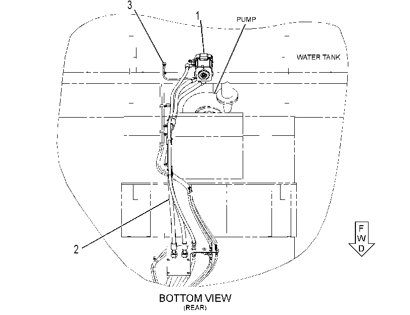 MOTOR & LINES GP-HYDRAULIC 3712232 CAT