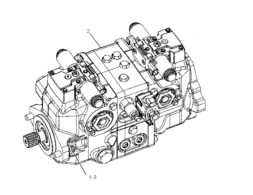 PUMP & MTG GP-HYDROSTATIC 3782856 CAT