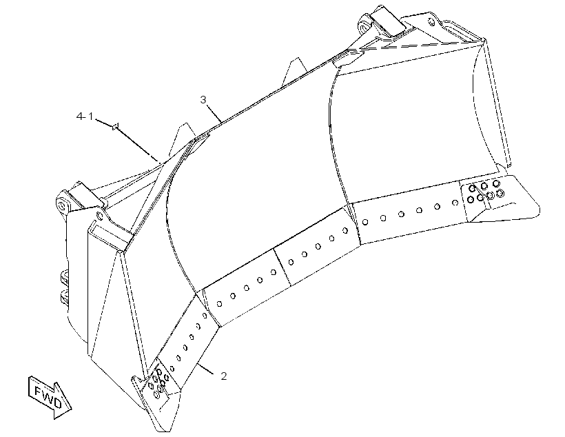 BLADE & EDGE GP-UNIVERSAL 2558707 CAT