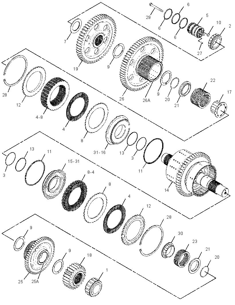 Муфта трансмиссии 2468734 CAT