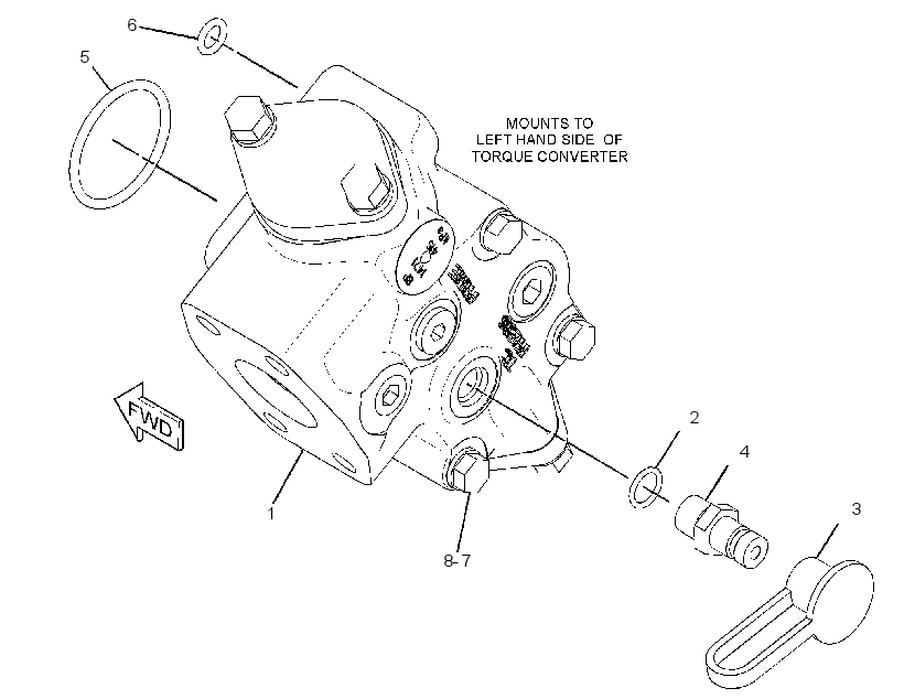 VALVE & MTG GP-RELIEF 2271968 CAT