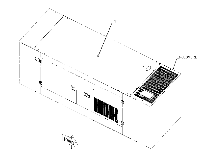 SEAL GP-ENCLOSURE 4214318 CAT