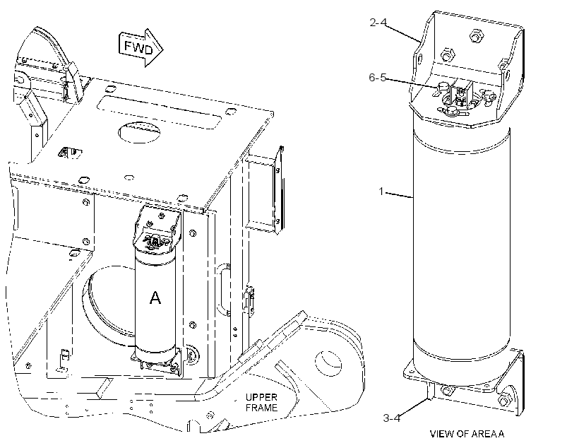 ACCUMULATOR & MTG GP-HYDRAULIC 3874965 CAT